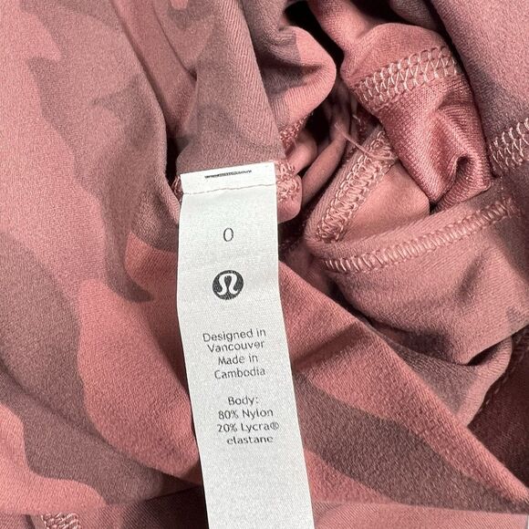Lululemon Legging Womens Sz 0 Incognito Camo Multi Align Hi-Rise $98  Active NWT - Picture 11 of 12
